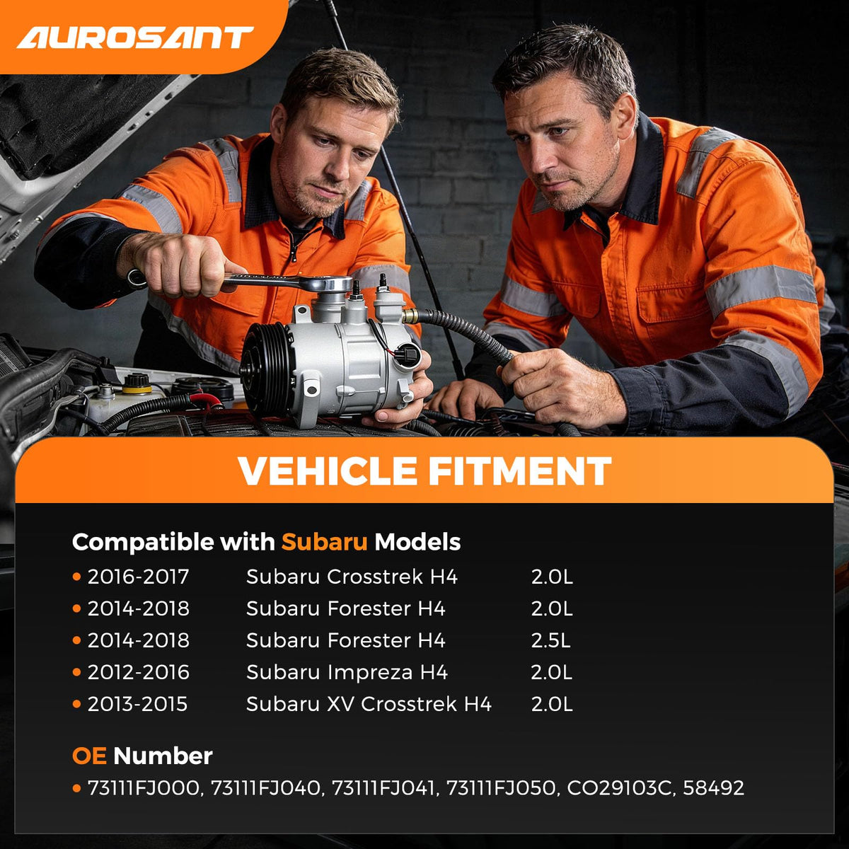 aurosant clutch close-up highlighting solid construction and improved engagement benefit