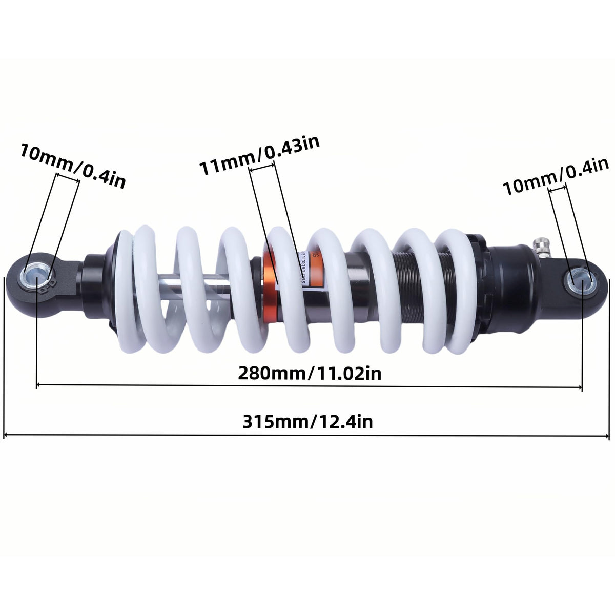 AuryngMD closeup of 11mm spring highlighting toughness and stability