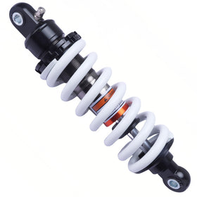 AuryngMD front view of rear shock showing bolt-on shape and ready-to-install benefit