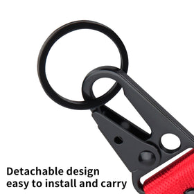 AUSZUOI wrist-worn keychain scale shot offering hands-free carrying benefit