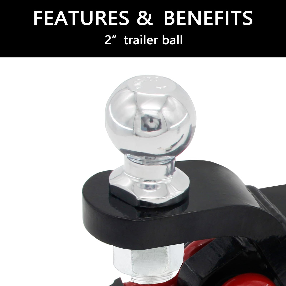 AUTDOUR installed on truck towing trailer, illustrating versatile on-road use