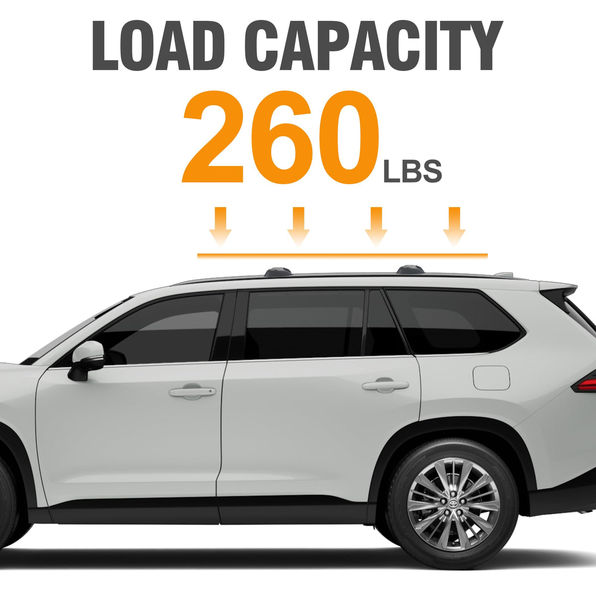 Autekcomma cargo box mounted illustrating stable rooftop storage capacity