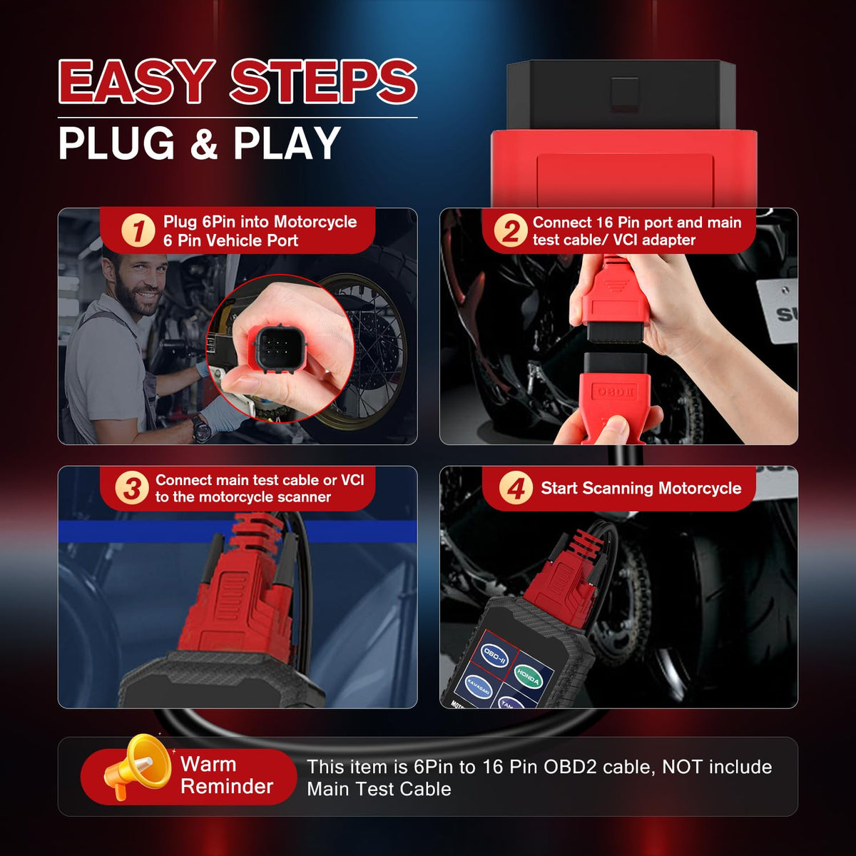 Autel connector housing detail showing precision molding for durable reliability