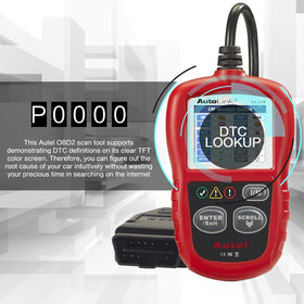 Autel AL319 rear label with model info and certification, helps verify compatibility