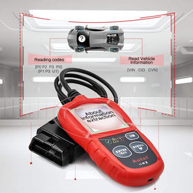Autel AL319 held in hand to show scale and portable convenience