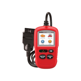 Autel AL329 OBDII connector close-up illustrating secure plug-in connection benefit