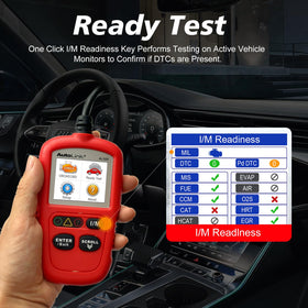 Autel AL329 screen displaying freeze-frame data to pinpoint fault conditions