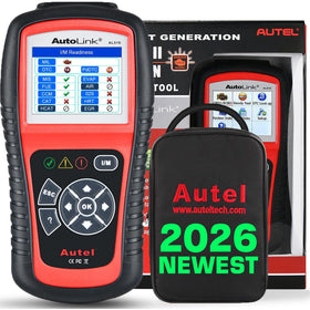 Autel AL519 front display showing code readout and quick diagnosis