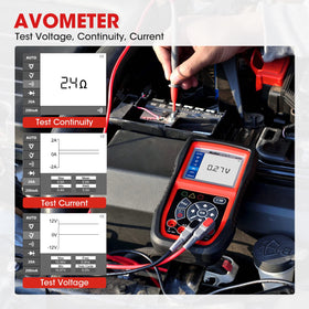 Autel AL539B cable and connector detail for reliable OBDII connection