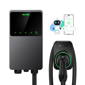Autel front panel view showing charger design and easy controls for reliable charging