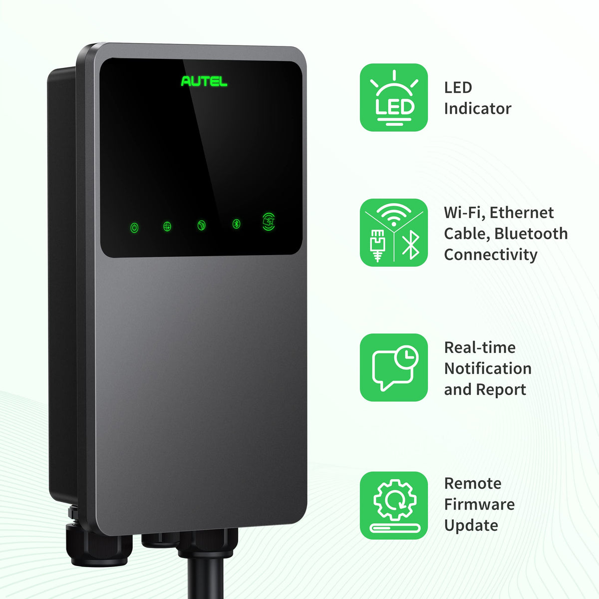 Autel holster and cable storage demonstrating neat organization and accessibility