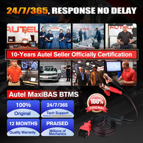 Autel MaxiBAS on garage workbench showing professional workflow benefits