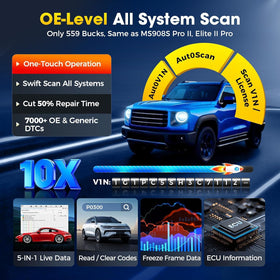 Autel MK900 demonstrating CAN-FD and DoIP support for modern cars