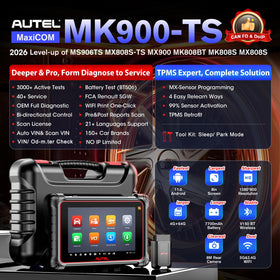 Autel MK900TS live data screen with graphs for faster fault diagnosis benefit
