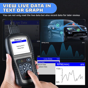 Autel ML519 DTC lookup screen showing code definitions to avoid guesswork