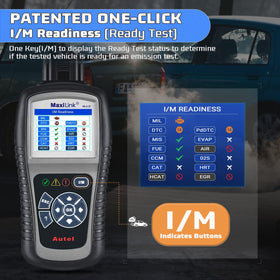 Autel ML519 screen displaying live engine data for faster troubleshooting