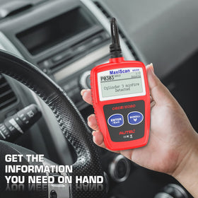 Autel MS309 next to a smartphone for scale to show its compact, pocketable size advantage