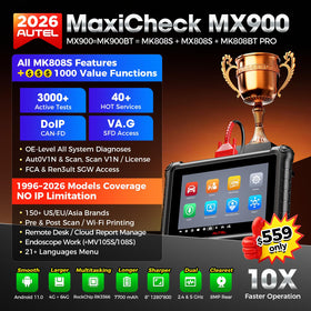 Autel MX900 back panel and ports highlighting robust connectors and durable build