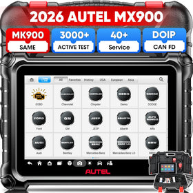 Autel MX900 front view showing screen and rugged bezel for durable use
