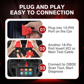 Autel molded housing label and branding showing quality assurance benefit