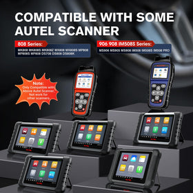 Autel vehicle end 16-pin OBDII plug delivering stable vehicle link