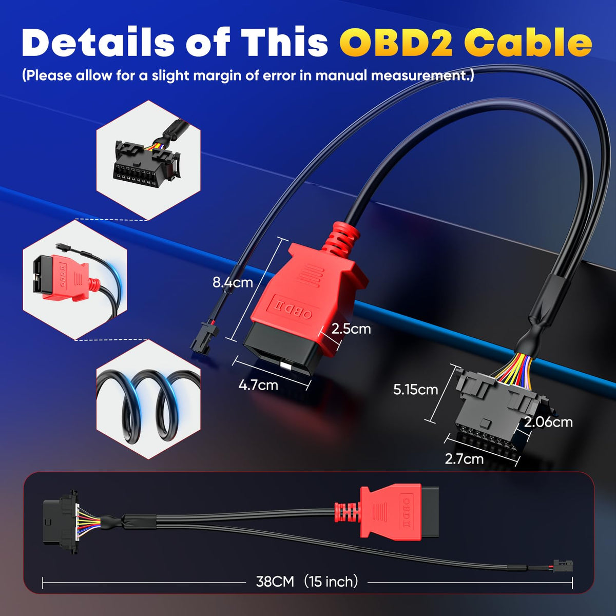 Autel cable plugged under RAM dashboard showing easy installation benefit