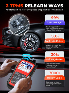 Autel TS408 programming Autel MX-sensors to save time during sensor replacement