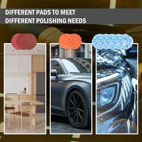 AUTIWOZ carrying case with polisher and accessories for organized storage