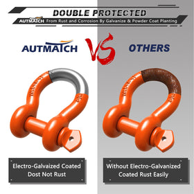 AUTMATCH side profile with ruler for scale, illustrating correct size and fitment