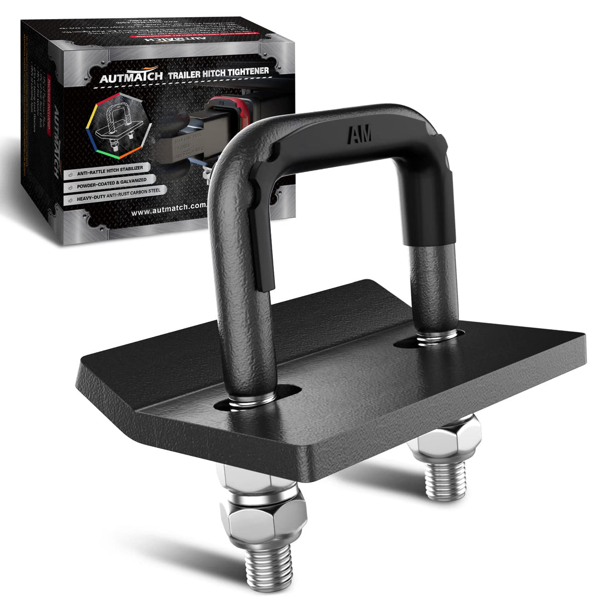 AUTMATCH front view clamp showing forged-steel build and secure fit benefit
