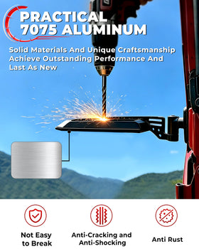 Auto Buero close-up aluminum texture highlighting corrosion resistance
