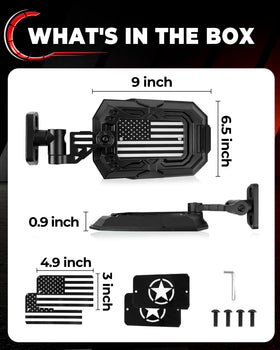 Auto Buero product label and hardware showing easy DIY installation