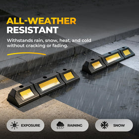 Auto Dynasty anchored on asphalt driveway for commercial or residential parking