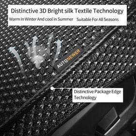 Auto Newer fabric closeup bright silk texture showing breathable comfort