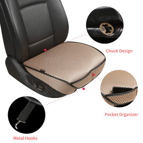 Auto Newer non-slip suede base detail providing grip and seat stability