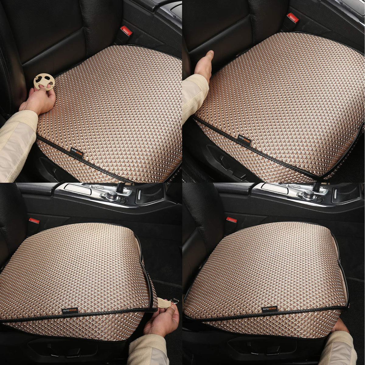 Auto Newer side view showing seatbelt access and maintained safety use