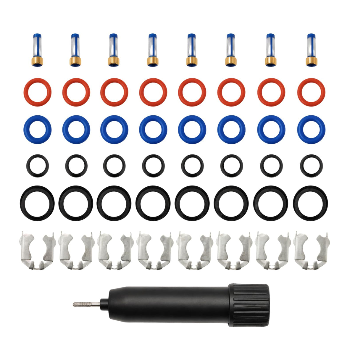 AUTO OCCASION front packaging showing complete 8-set seal kit and benefits