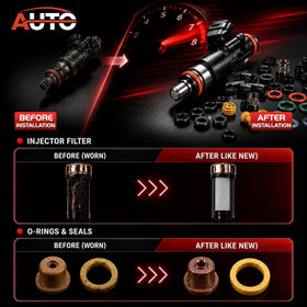 AUTO OCCASION garage scene with kit and tools showing ready-to-work benefit