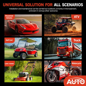 AUTO OCCASION packaging with regulator and instructions for protected shipping benefit