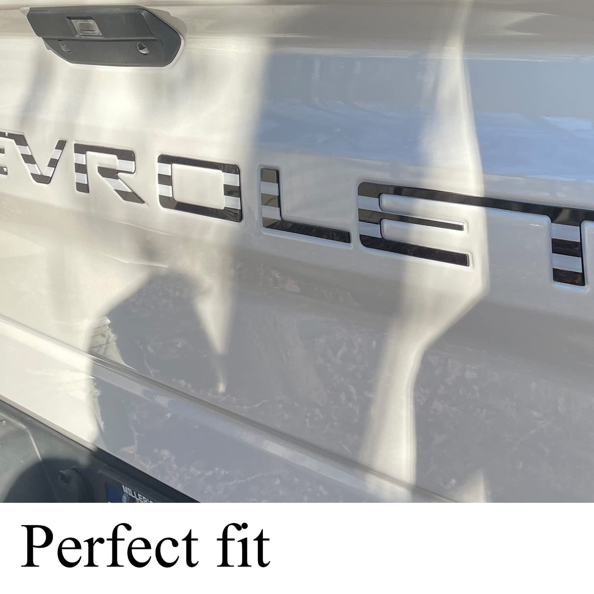 Auto Safety installed on truck tailgate showing American flag detail and finish