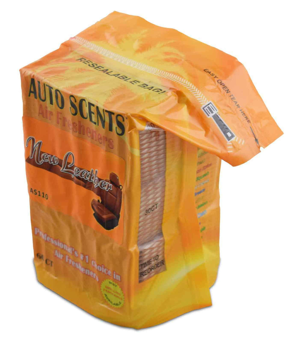Close-up of Auto Scents pad texture saturated with fragrance oils for powerful odor control