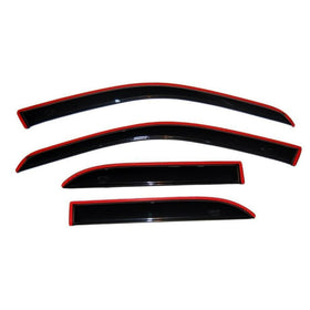 Auto Ventshade front profile showing low-profile smoked visor and clean fit