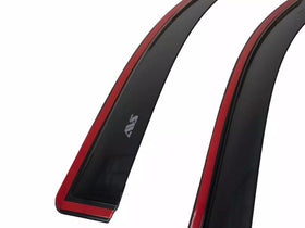 AVS installation in action with adhesive tape applied for easy fitment