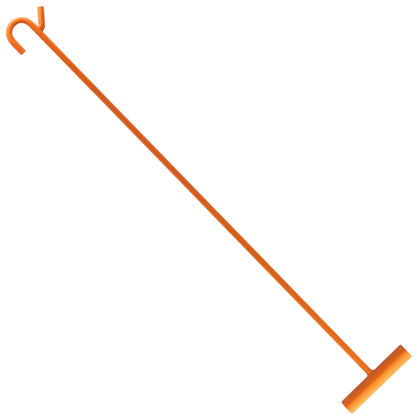 AUTOAlkins front view of puller showing full-length and hook, ready to use