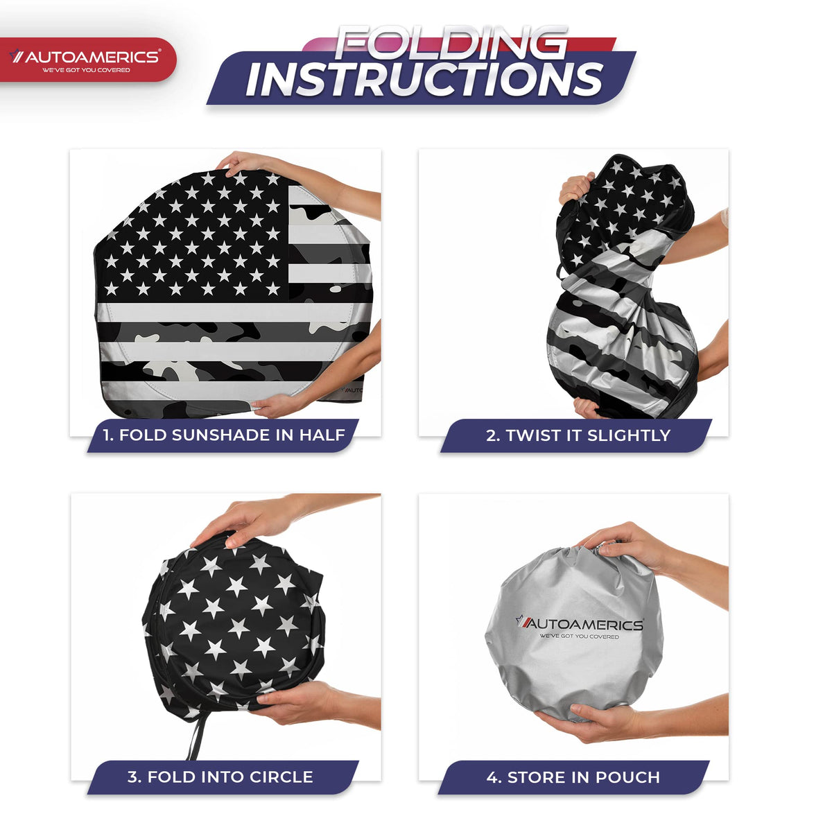 AUTOAMERICS size comparison with tape measure confirming XL fit benefit