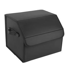AUTOARK front view showing covered trunk organizer and neat storage benefit