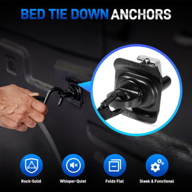 AUTOBABA anchor under load with strap showing reliable tie-down strength benefit