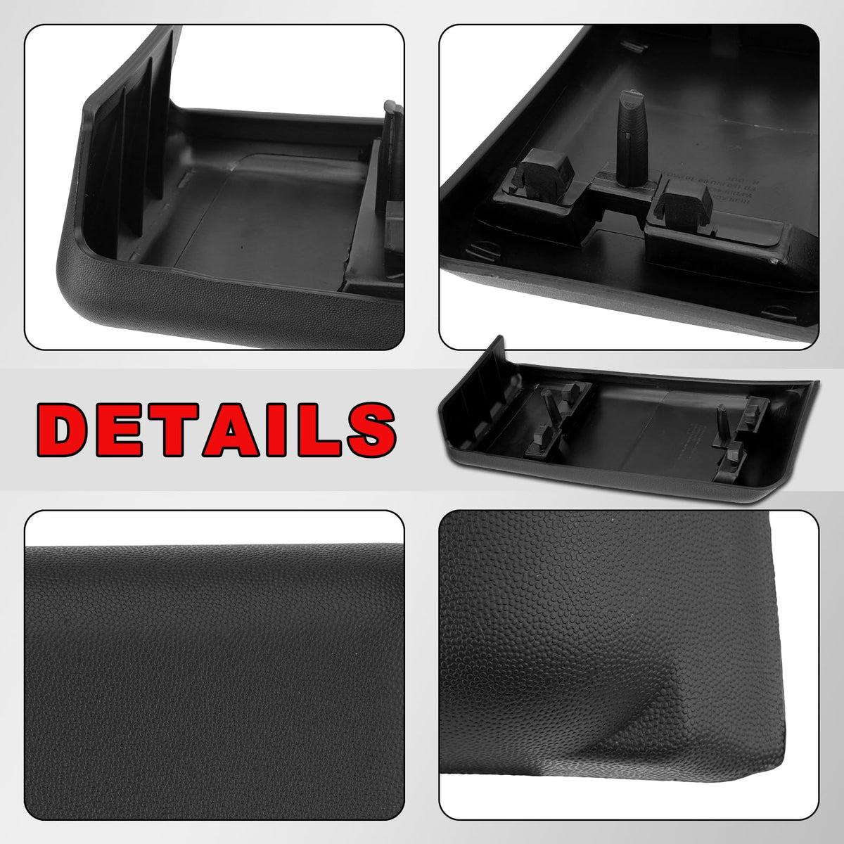 AUTOBABA bumper insert next to ruler showing precise size and easy replacement