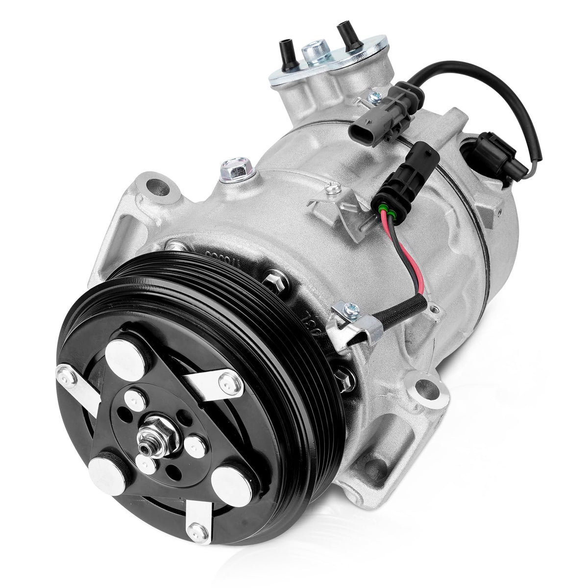 AUTOBABA compressor front view showing ready-to-install design for quick replacement