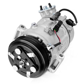 AUTOBABA compressor front view showing ready-to-install design for quick replacement